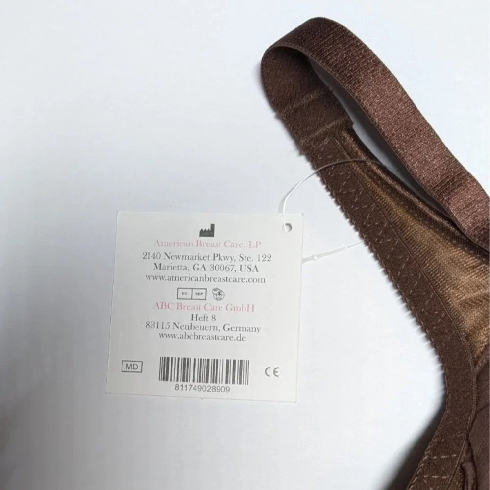 ABC Rose Contour Bra NEW Mocha Post-Surgical Style 103 US 40B EU 90B FR 105B